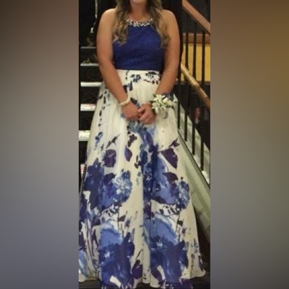 Masquerade 2 Piece Prom Dress